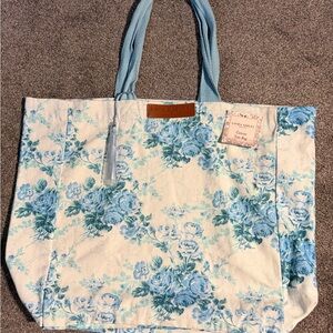 Laura Ashley Floral Tote Bag